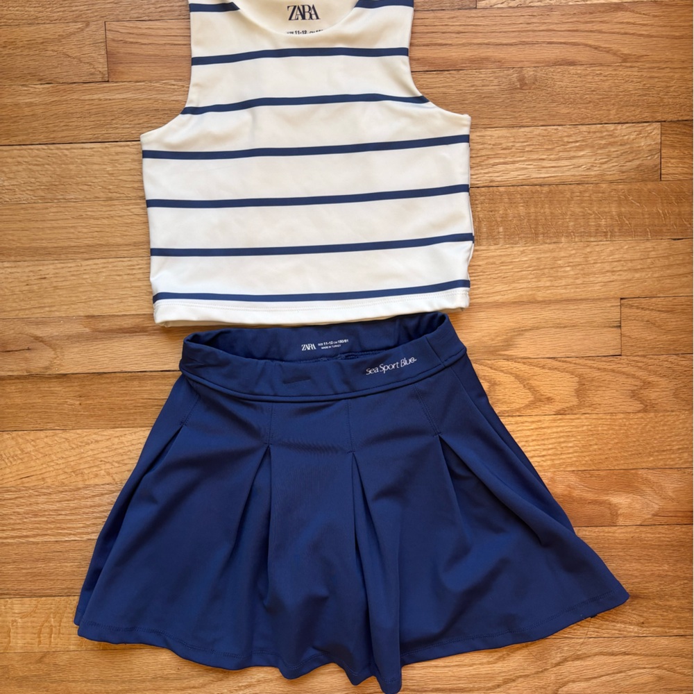 Zara Kids Navy Skirt